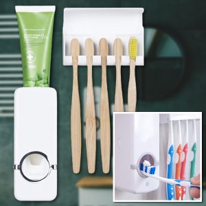 Dozator paste za zube i držač četkica | BRUSHBASE