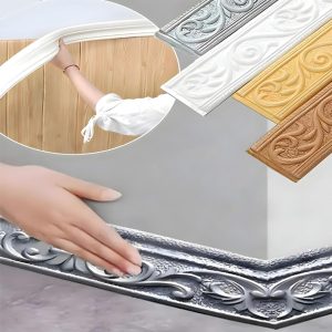 Samoljepljiva 3D zidna rubna traka (2,25 m) | LINAWALL