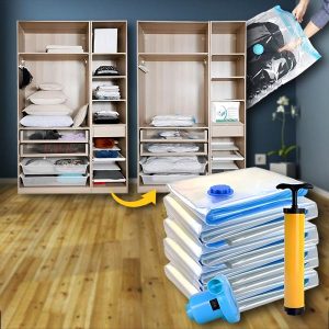 Uštedite prostor i održavajte odjeću svježom – Jednostavno vakuumsko skladištenje! (7 KOM) | VACKBAGS