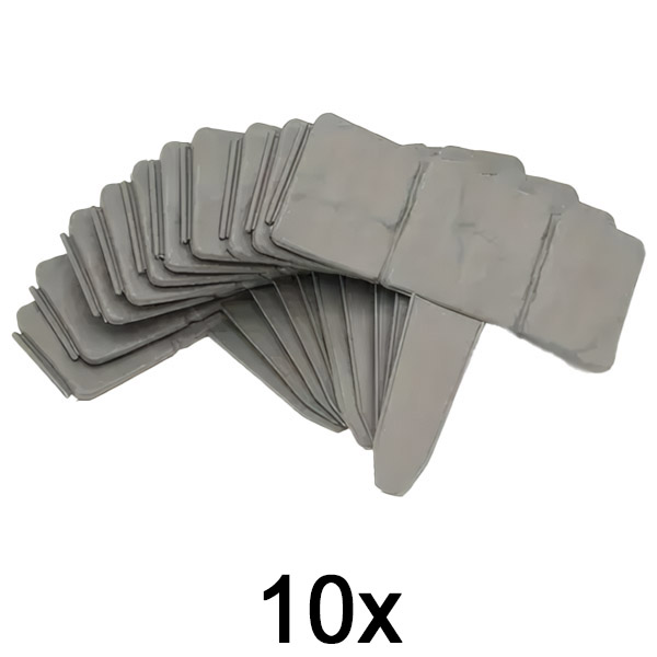 1x Kameni rubnjak za vrt (10 kom.) | MINIFENCE