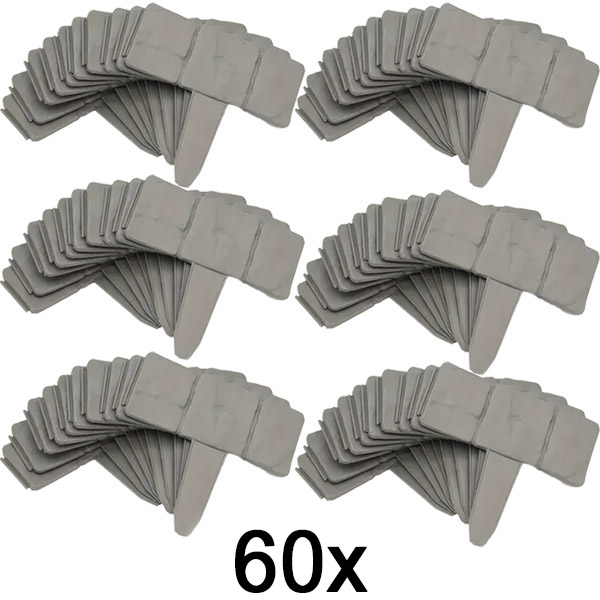 6x Kameni rubnjak za vrt (10 kom.) | MINIFENCE