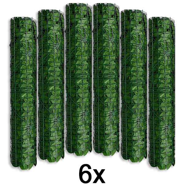 6x Panel za privatnost s umjetnim lišćem | LEAFPANEL