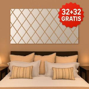 Zidne naljepnice ogledala | WALLGEM 32+32 GRATIS