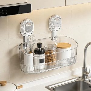Polica za tuš s vakuumskim držačem | LUXSHELF
