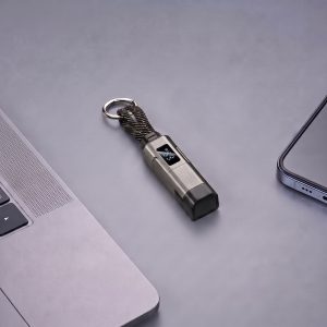 Prijenosni kabel za privjesak za ključeve s prikazom | CHRGKEY